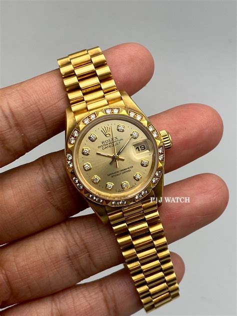 ladies datejust rolex with diamonds|Rolex Datejust 28 diamond bezel.